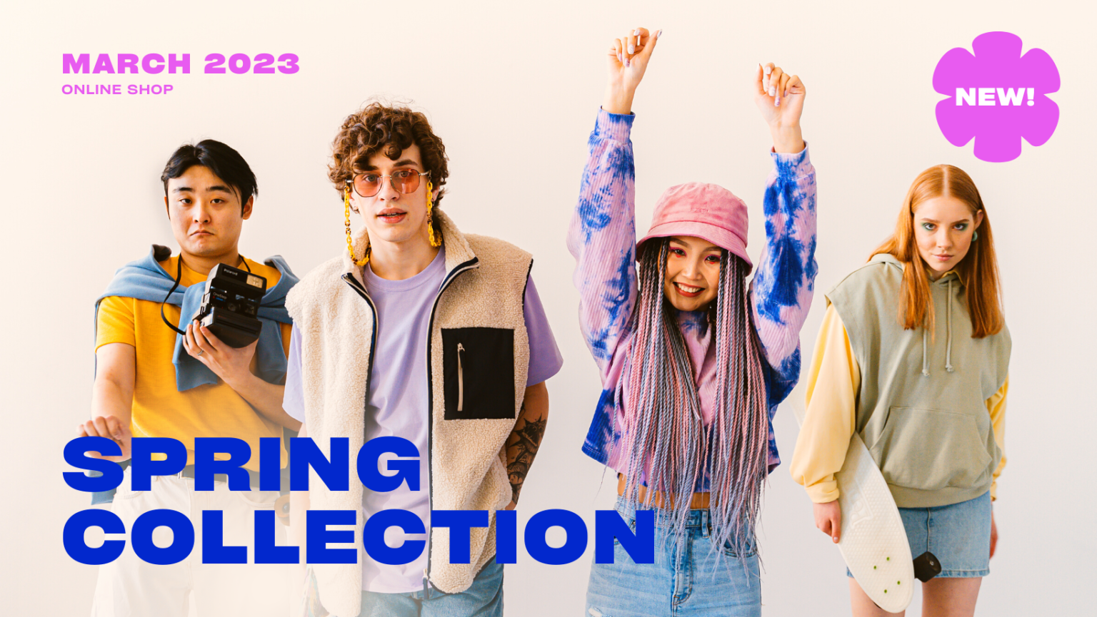 Spring Collection Fashion Store Facebook Cover